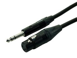 NMK6SP3-BL XLR female - Klinke Stereo 6m