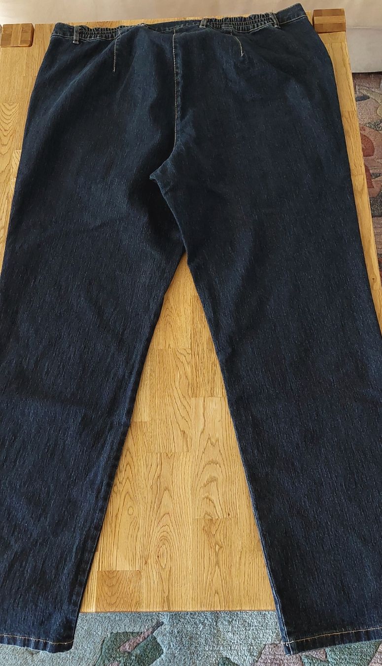 Ulla Popken Jeans: Ulla Popken, Mony Jeans dunkelblau Gr.50 lang – Nuovo (secondo la descrizione) da Zürich venduto da lehmi1 3