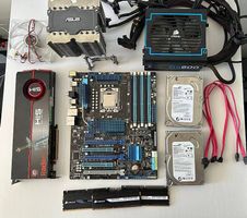 PC Komplett-Set ASUS X58 + Xeon + RAM + GPU + Netzteil