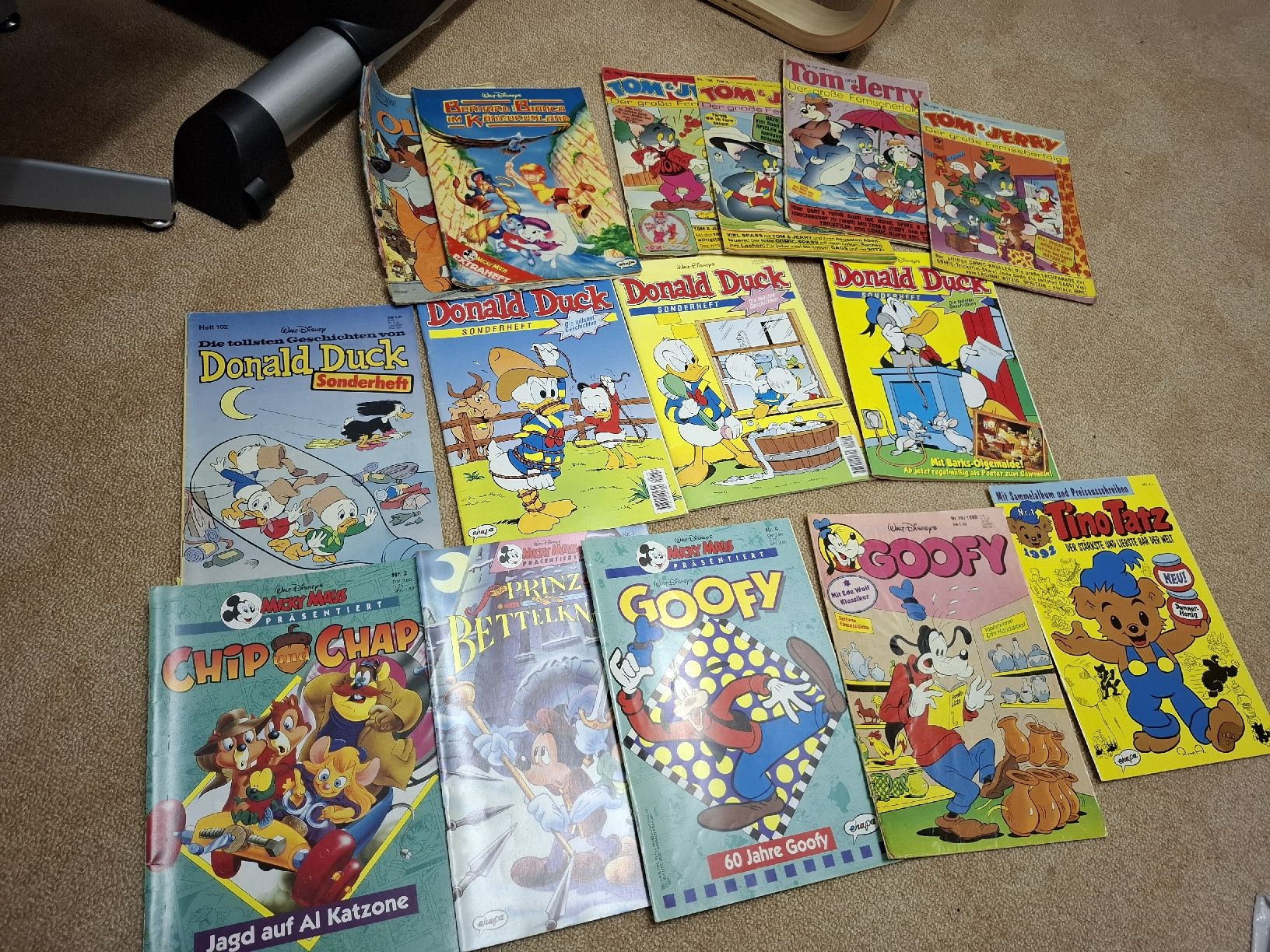 Comics: Micky Maus Hefte, Konvolut Comics Jg 89 bis 2000 – Gebraucht aus Riehen von joerdeli 2