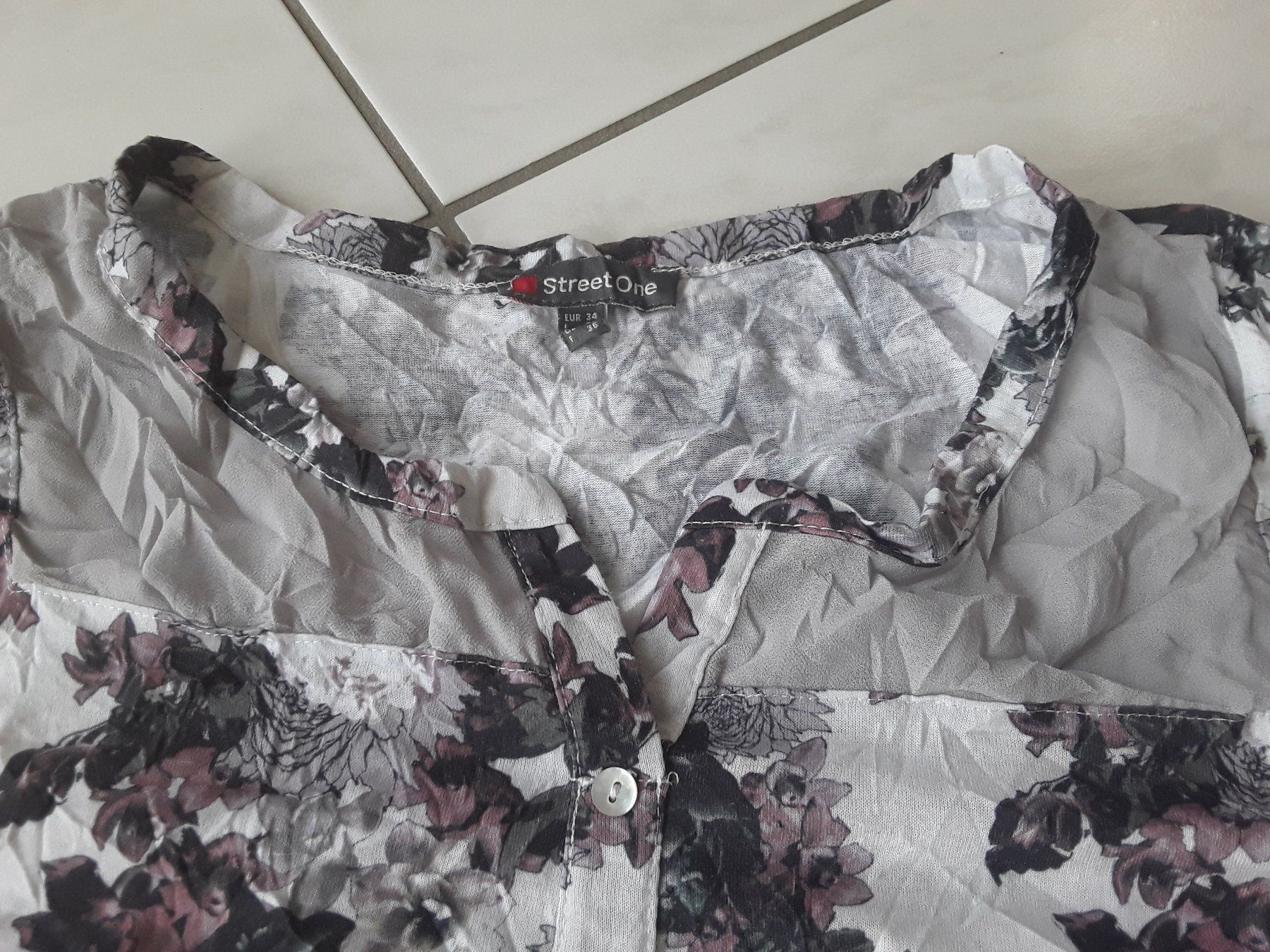 T-shirt: STREET ONE Langarm - Shirt Gr.34 – Nuovo (secondo la descrizione) da Heimberg venduto da Samprof 5