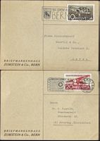 Briefumschlag Zumstein & Cie. mit Stempel und Marke
