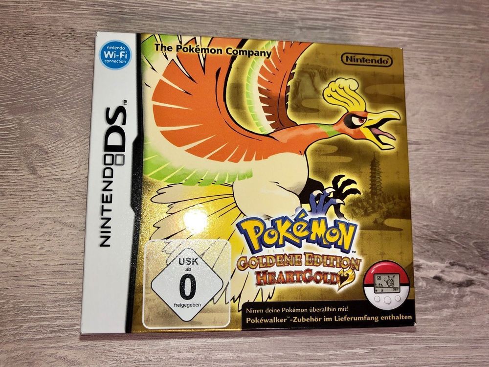 Pokemon Gold Edition (HeartGold) Nintendo DS - Sammlung in