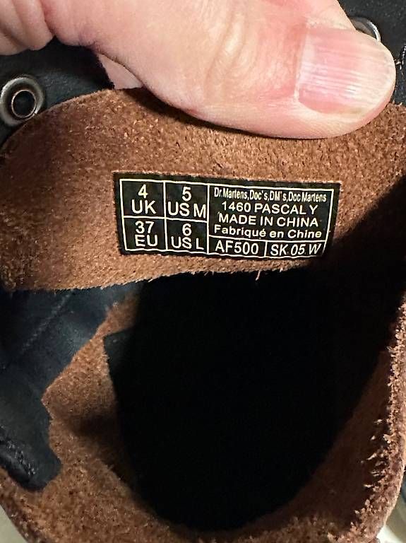 Dr. Martens Scarpe da uomo: Dr. Martens, Wildleder, Gr. 37 – Usato da zürich venduto da majasimone 2