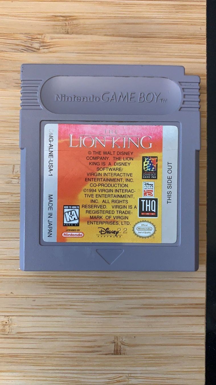 Giochi: Lion King für Gameboy – Usato da Gebenstorf venduto da RetroFuture