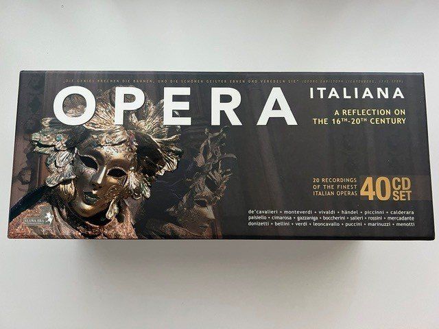 CD: CD-Sammelbox Opera Italiana – Nuovo (secondo la descrizione) da Wallisellen venduto da rhr-vad-99