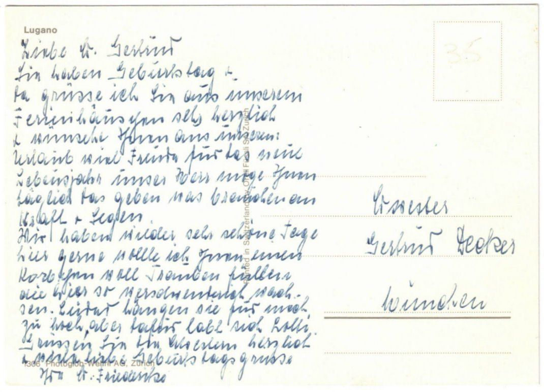 Cartoline postali: Lugano - Standseilbahn Stazione – Usato da Binningen venduto da Mountainrider 1