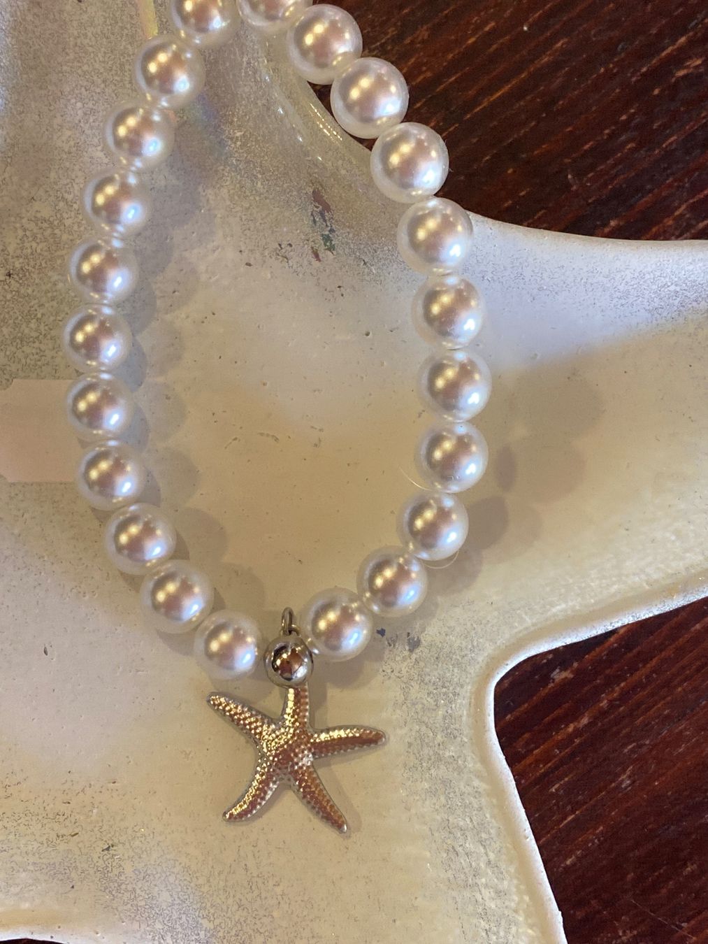 Bracciali & Braccialetti: SOMMER PERLEN ARMBAND,SEESTERN-SILBER – Nuovo e nell'imballaggio originale da Meienried venduto da ManuelaBoutique 3