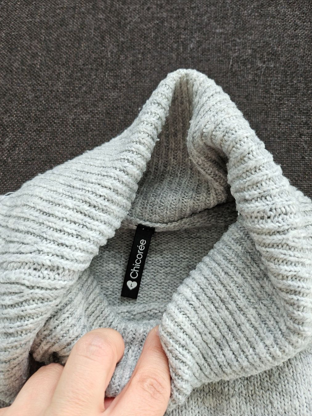 Maglioni & Felpe: Pullover Strick/kurz/Rollkragen Grobstrick Chicorée,Gr.L – Usato da Siblingen venduto da Vany_McDougall 3