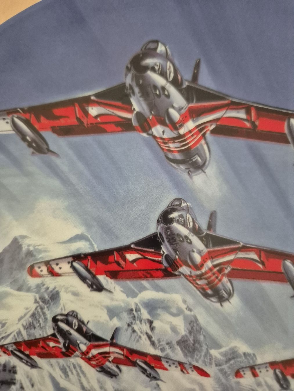 Piatti: Teller Patrouille Suisse "Formation Superbox" und "Schwan" – Usato da Eschlikon TG venduto da zuzanka80 3