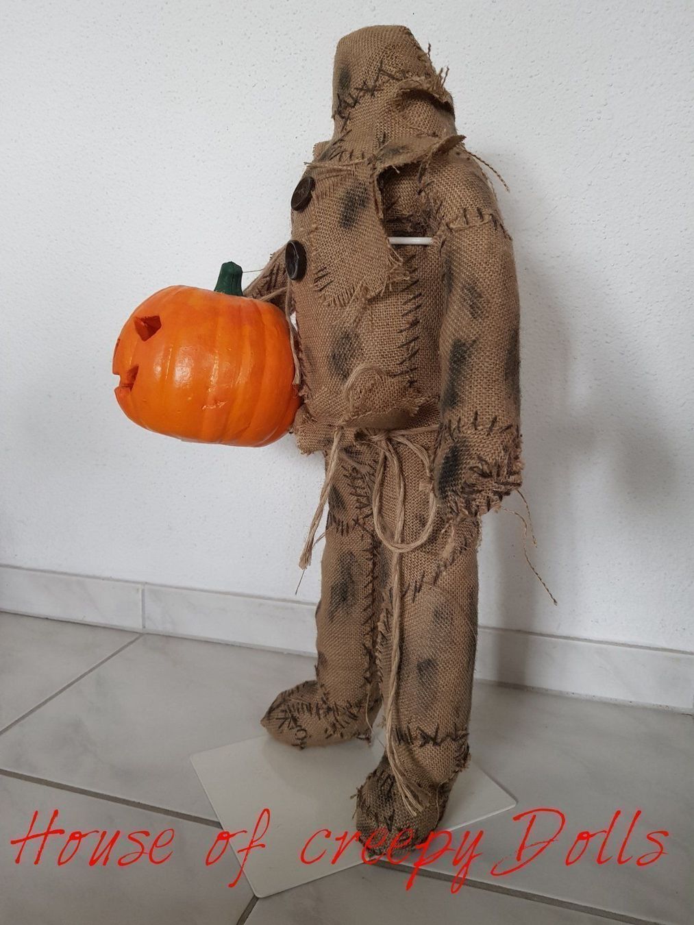 Puppen: HORROR/ HALLOWEEN KÜRBIS PUPPE – Neu (gemäss Beschreibung) aus Root von LifestyleAccessoires 6