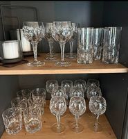 Magnifique collection de verres en Crystal
