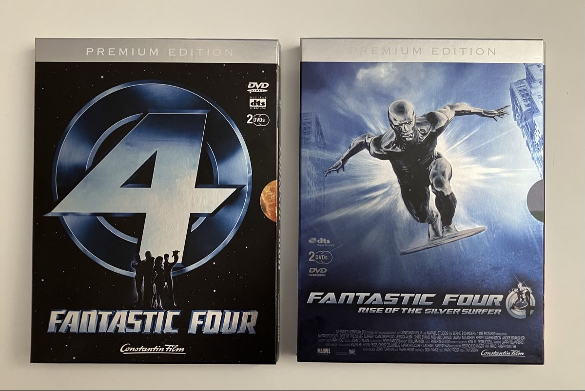 Tutti i DVDs: Fantastic Four DVD’s Collection: Premium Edition Marvel – Usato da Zürich venduto da Kue_Zuerich