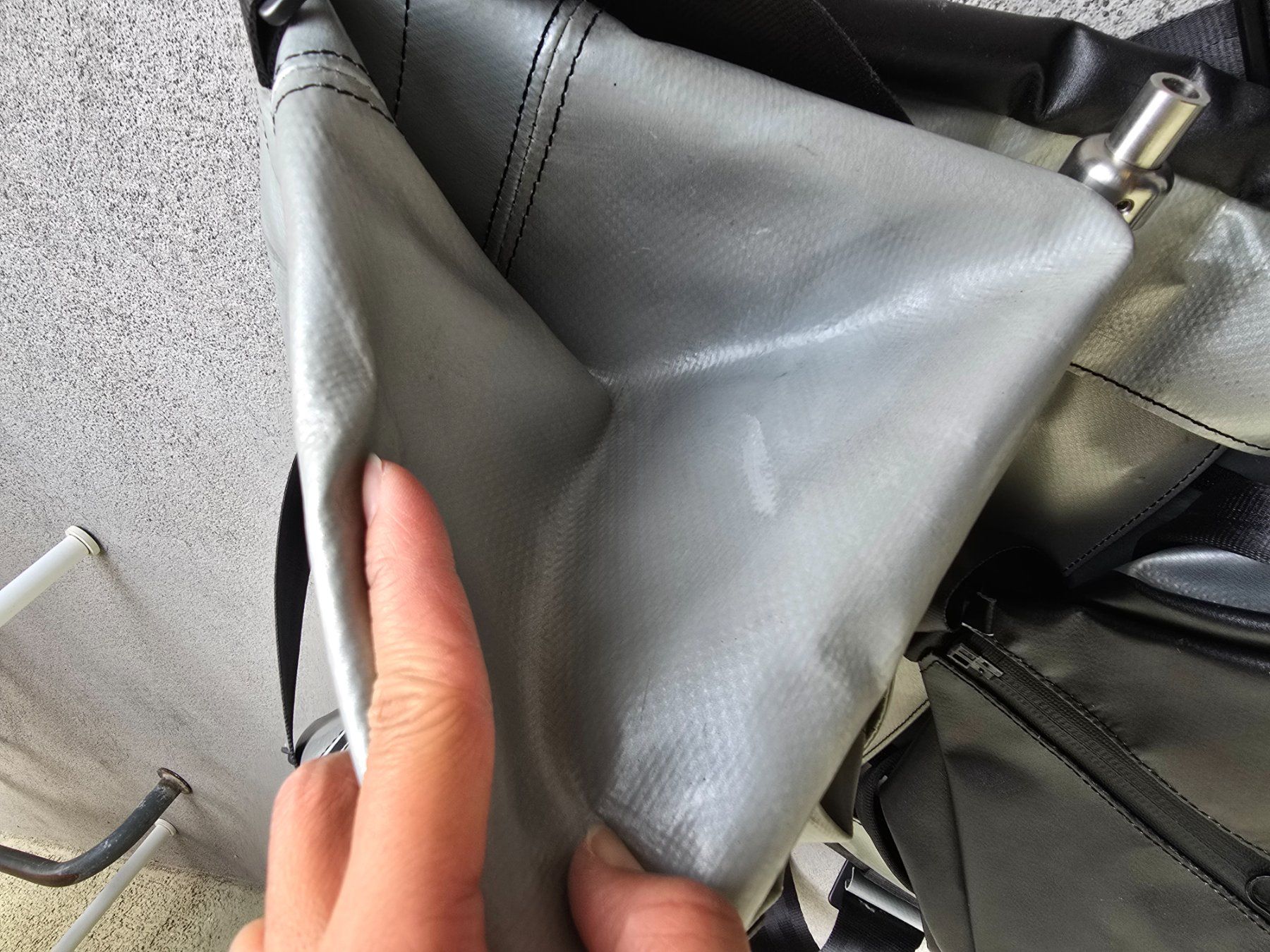 Freitag F733 ZIPPELIN Aufblasbare Reisetasche (Gebraucht) in