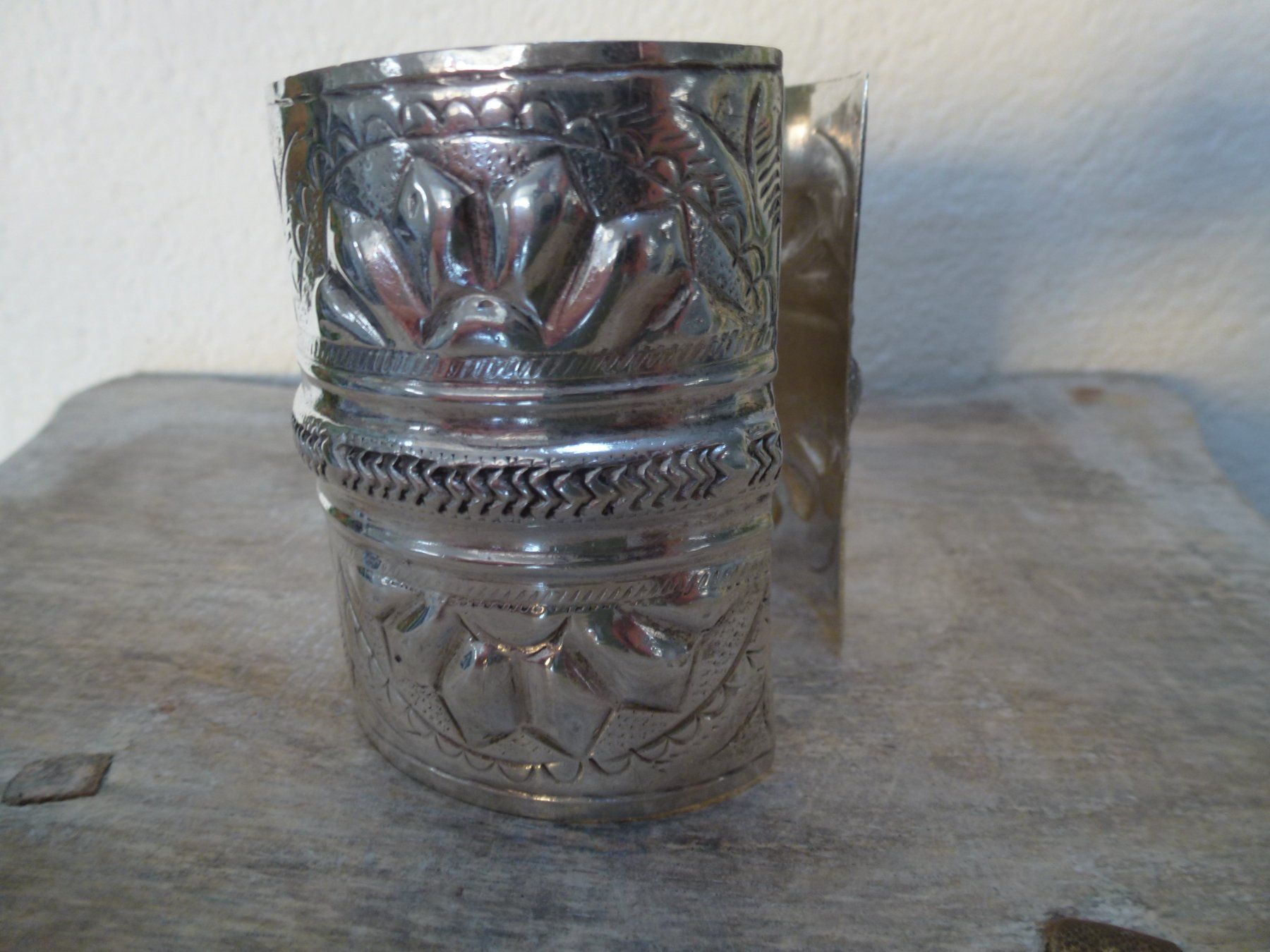 Armbänder & -reifen: Vintage Armreif Silber / Fisch – Gebraucht aus Esslingen von FetteSchnecke 1