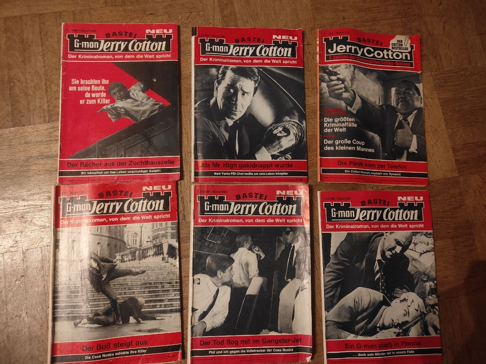 Revues & Magazines: Jerry Cotton Kriminalromane – D'occasion à Hägendorf par Yahuhu01