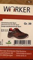 Sicherheits-Schuhe mit Stahlkappe