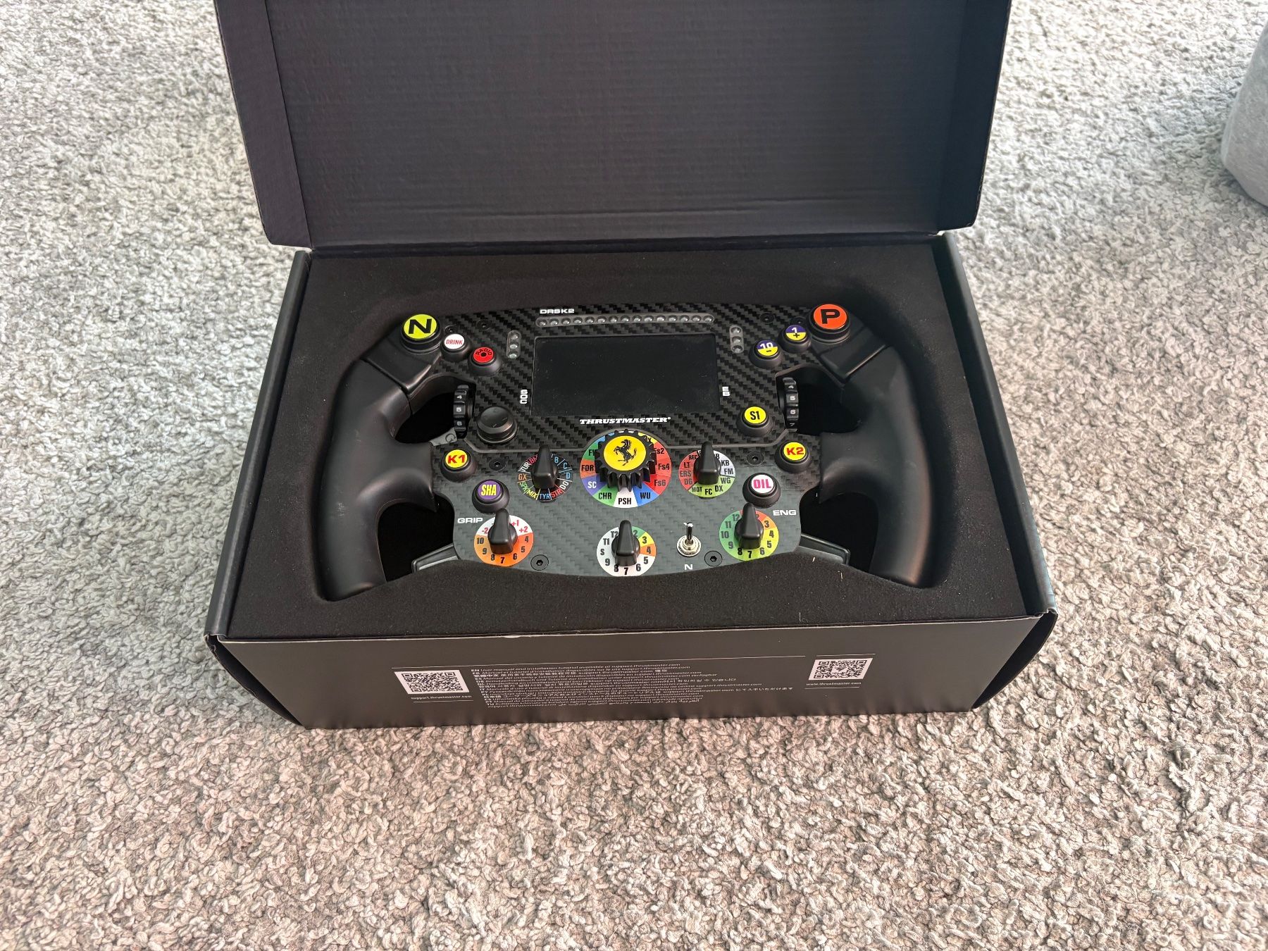 Console: Thrustmaster SF1000 Ferrari Lenkrad mit Pedalen Set – Usato da Schalunen venduto da phep23 3