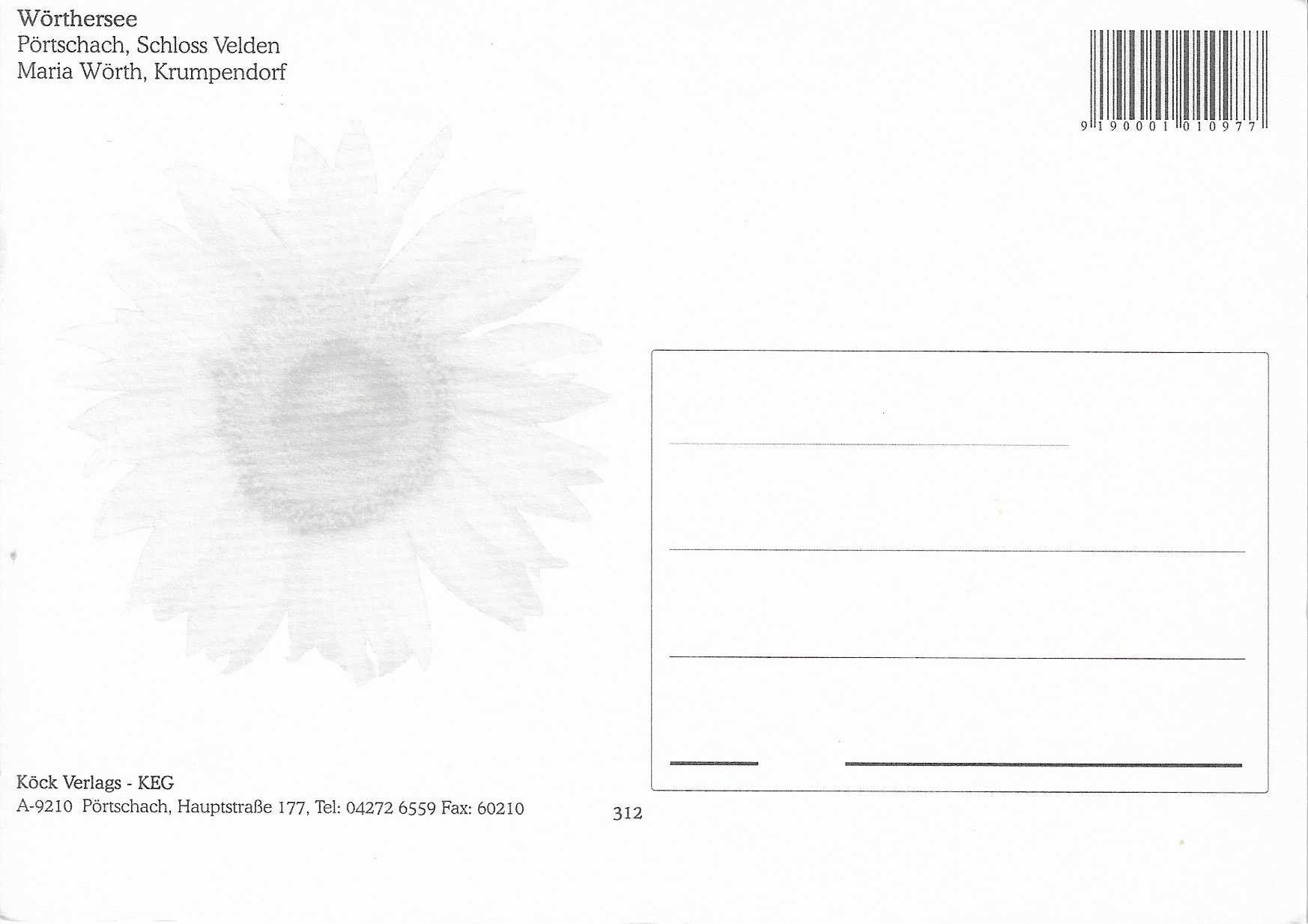Ansichtskarten: Wörthersee Österreich – Neu (gemäss Beschreibung) aus Rothrist von Stranglehold 1