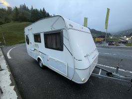 TEC 415 Wohnwagen ab MFK mit Vorzelt