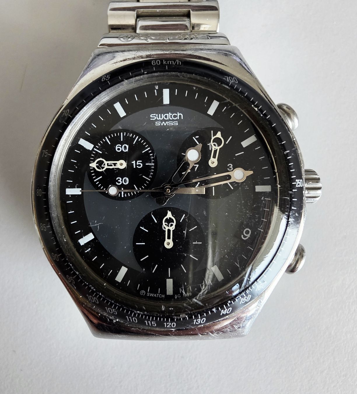 Swatch Orologi: swatch iron chronograph – Nuovo (secondo la descrizione) da wetzikon venduto da Bestedienste 1