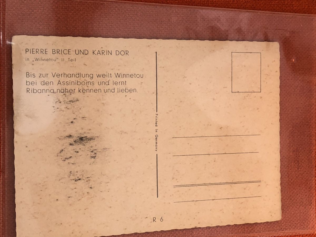 Autografi: Familie WINNETOU - 2 Autogramme – Usato da Lufingen venduto da Rac0 3