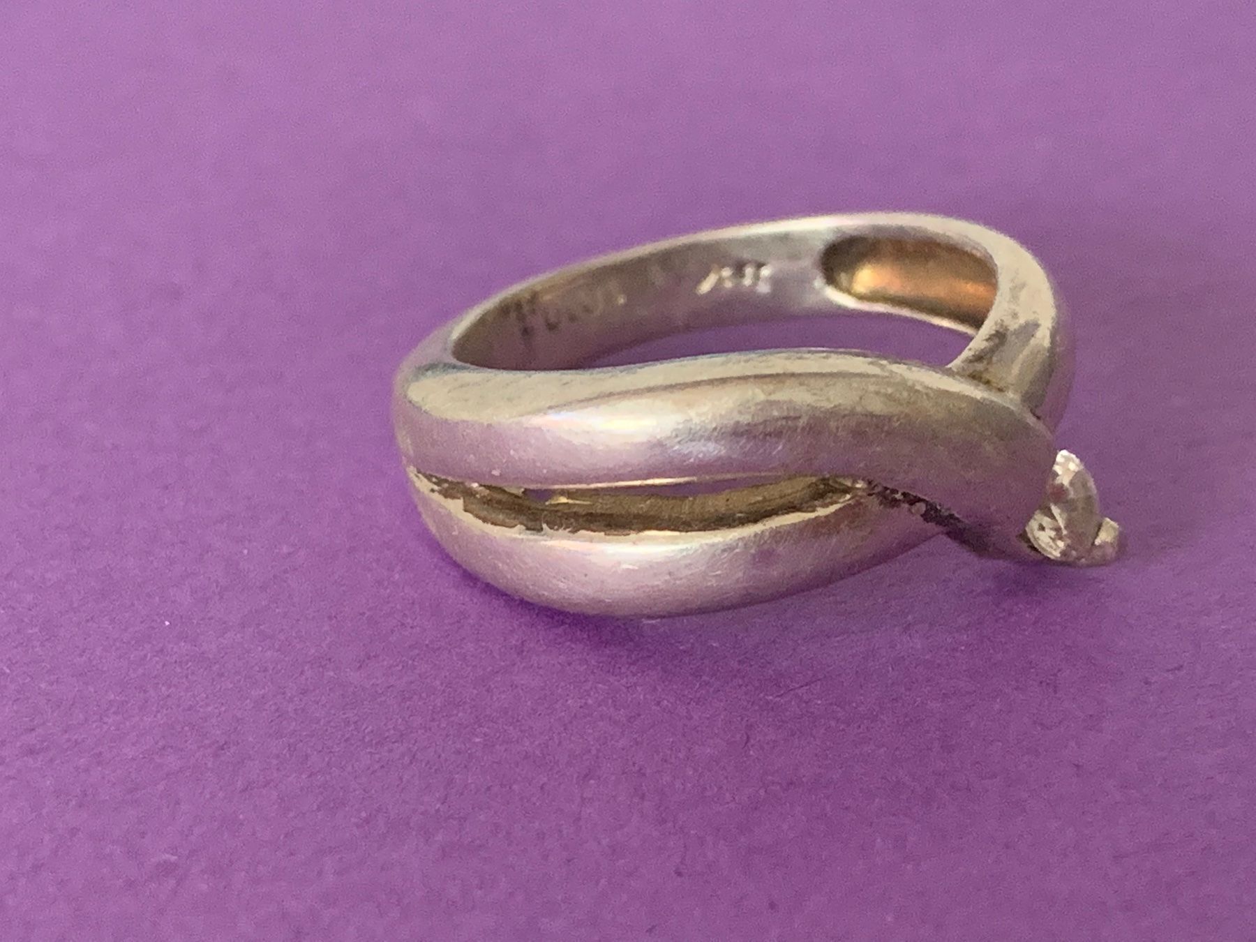 Ringe: Silberring stabiler klassiker (57) – Gebraucht aus Dittingen von Bellevista 3