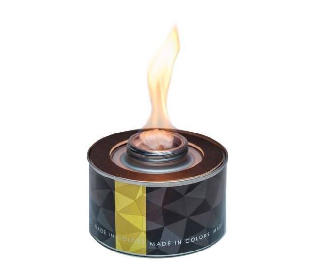 Kerzen: Farbige Gartenfackeln Color Torch gelb – Neu und originalverpackt aus Gampelen von Geschenkxy 1