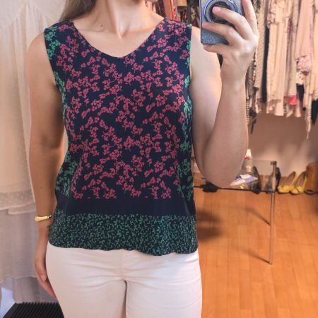 Wunderschöne Viskosebluse mit floralem Print ,Street One M