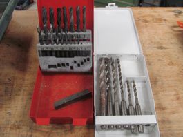 2x Bohrerset BOSCH Metall und Stein SDS Aufnahme