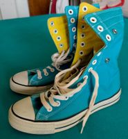 Converse Chuck Taylor XHigh Top blau gelb 40