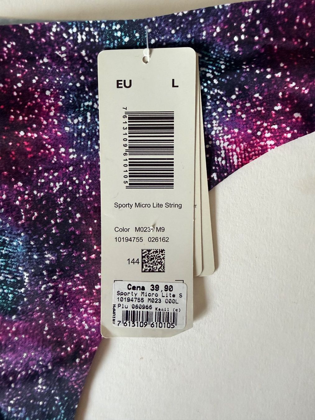 Triumph Sonstige Unterwäsche: TRIUMPH, Lite String SPORTY MICRO, Grösse L, Farbe Violett – Neu und originalverpackt aus Rudolfstetten von gst_g7xl 1