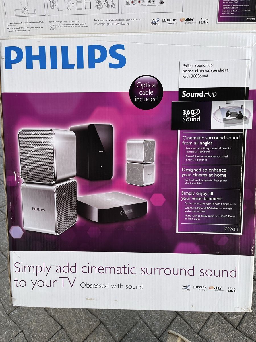 Philips Home cinéma: Philips Sound System – D'occasion à Oberbüren par Pat761