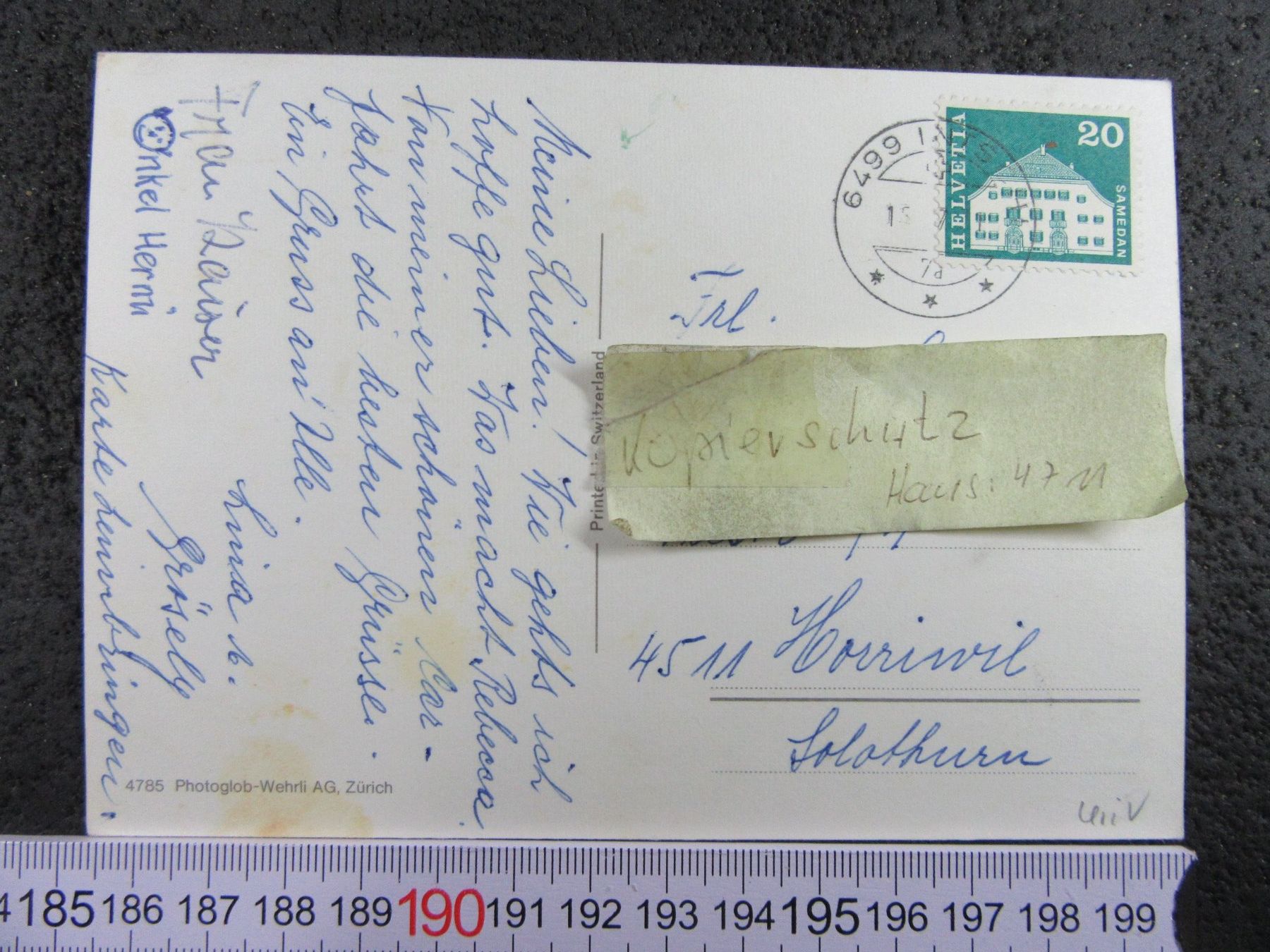 Cartoline postali: INTSCHI ARNISEE LUFTSEILBAHN URI AK – Usato da Ettingen venduto da Hausi4711 1