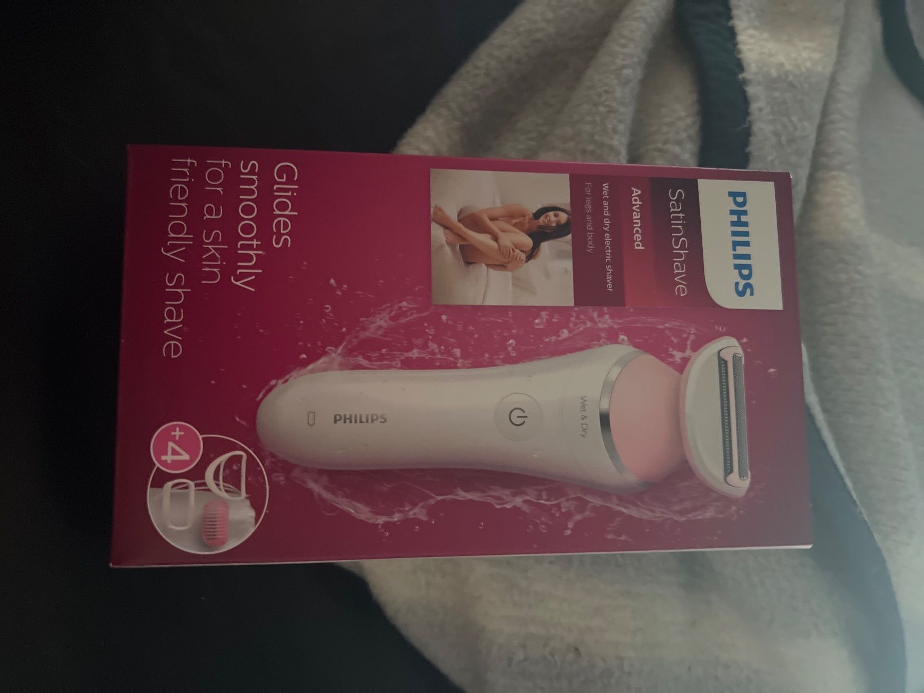 Philips Rasoi & Lamette da barba: Satin Shave , elektrischer Rasierer – Nuovo e nell'imballaggio originale da Benken ZH venduto da Faro50