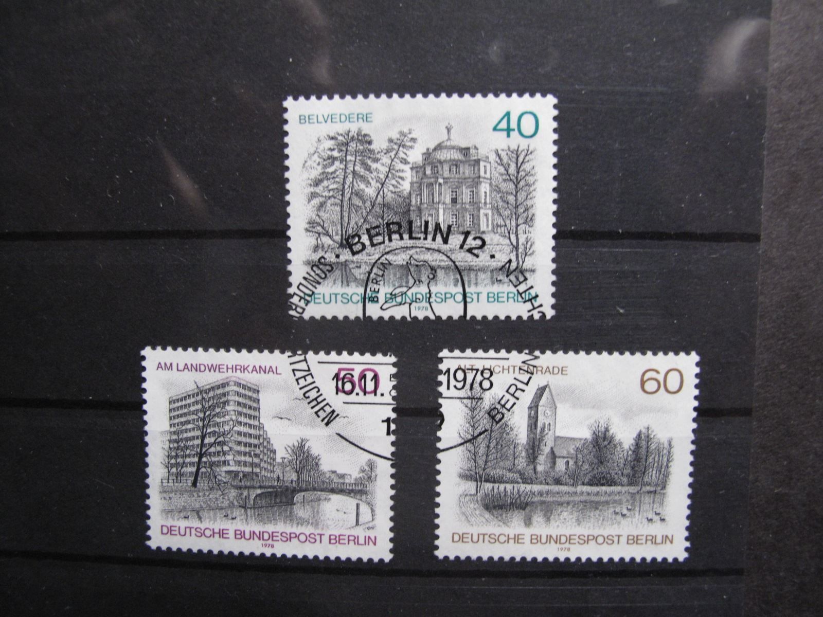 Tutti i francobolli: Berlin 1978 Berlin Ansichten II  ET – Usato da Wil SG venduto da fva01