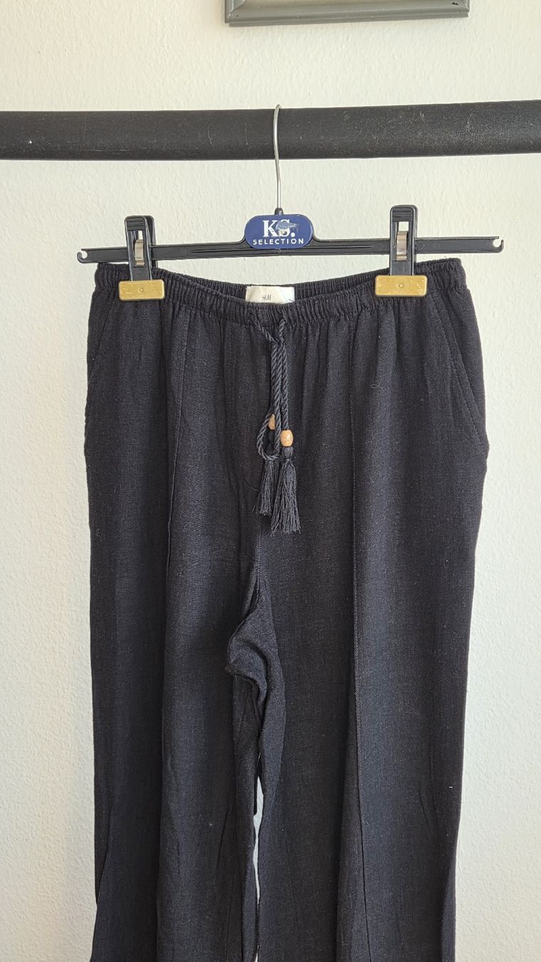 H&M Pantaloni: Sommerhose, Gr. XS, Schwarz – Nuovo (secondo la descrizione) da Kreuzlingen venduto da MeinKleinesAtelier 2