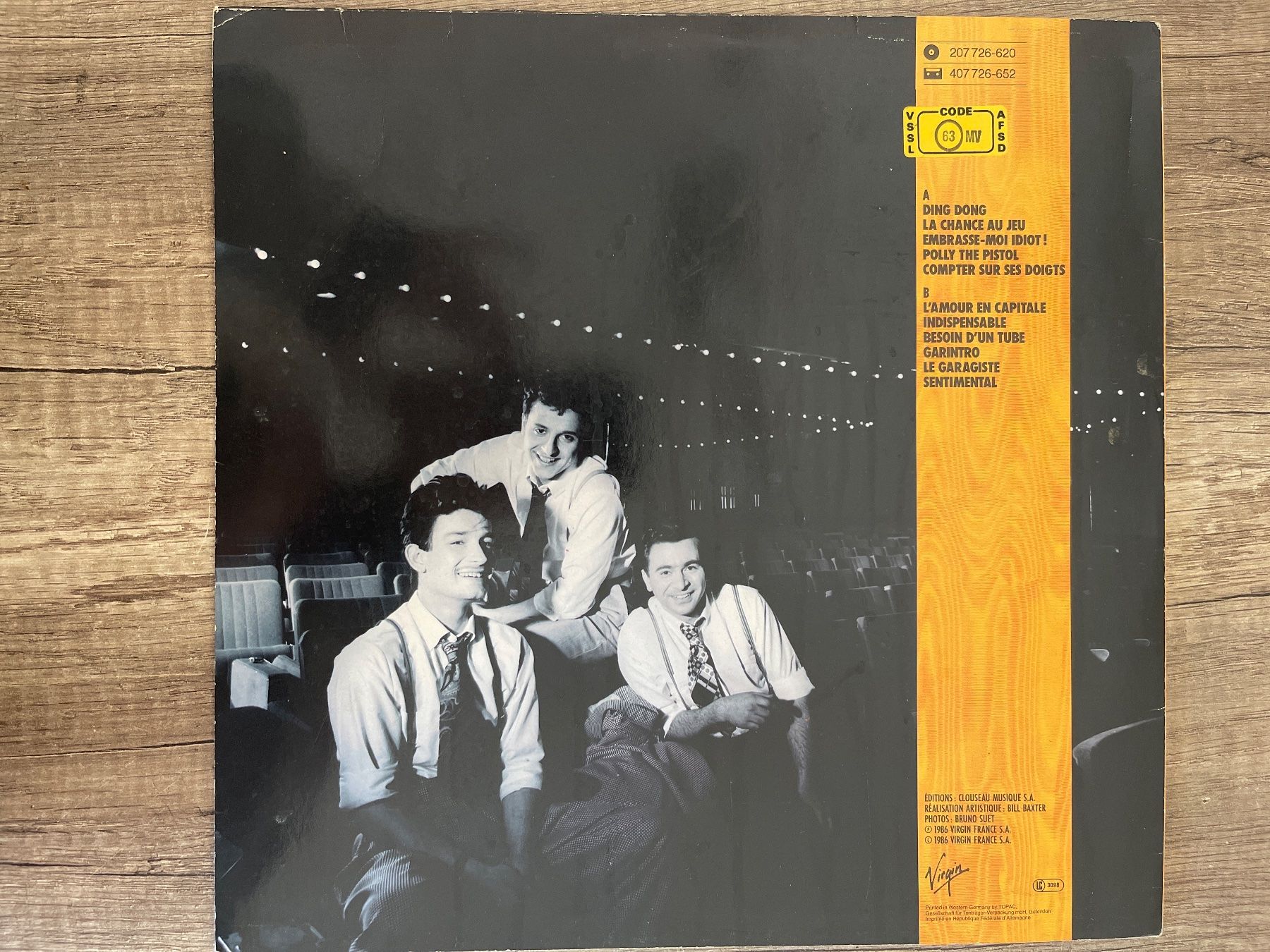 Dischi in vinile: S1801/Bill Baxter - Embrasse-Moi Idiot! – Usato da Frutigen venduto da Philippe_jsp 1