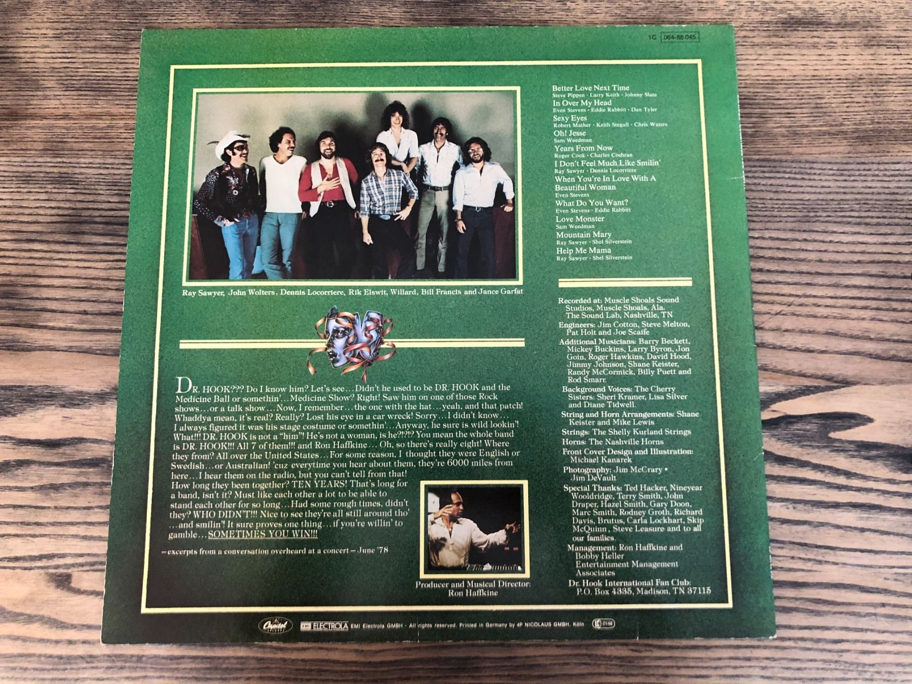 Dischi in vinile: Schallplatte Dr. Hook - Sometimes you win – Usato da Berg am Irchel venduto da Zweiti_Chance 1
