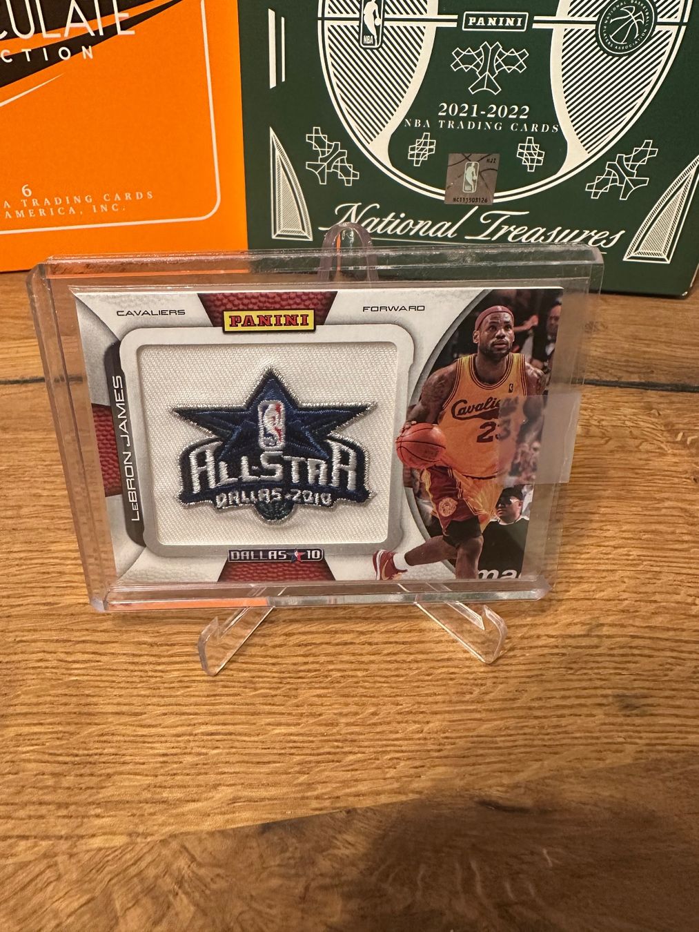 Nba Carte collezionabili: LeBron James patch all-star Game dallas /499 – Usato da Vullierens venduto da Gaara04
