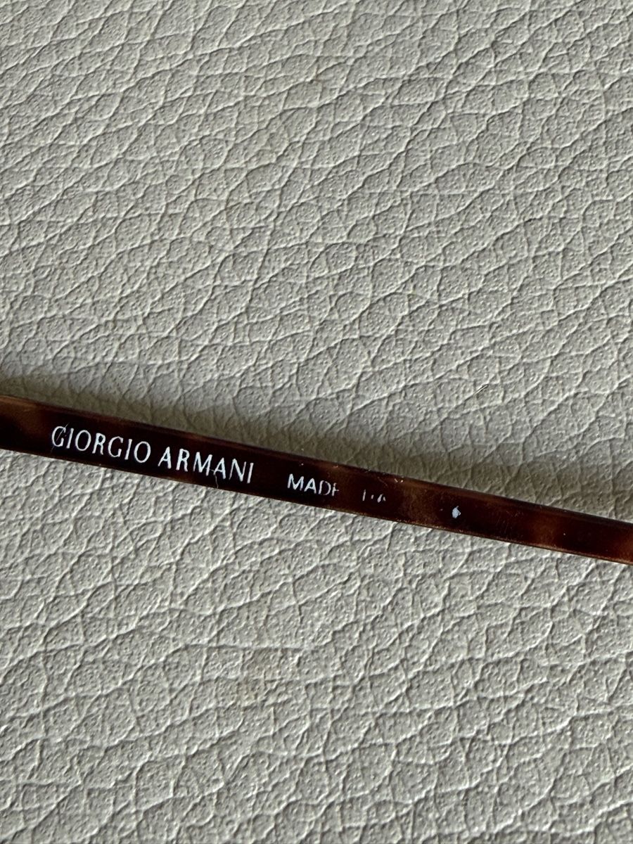 Armani Occhiali & Lenti: Original Giorgio Armani Round Sunglasses Tortoise Shell – Usato da Zürich venduto da Allwelcome 5