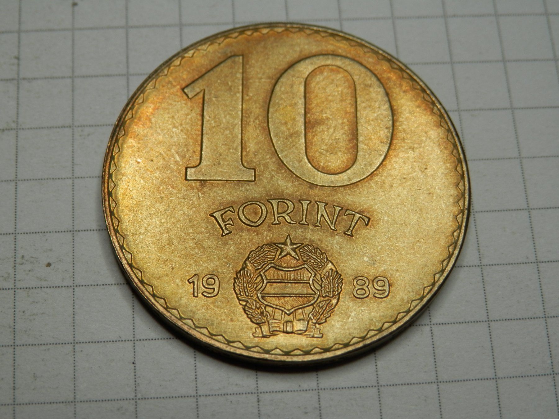 Tutti le monete: Ungarn 10 Forint, 1989 – Usato da Weiach venduto da weiach81