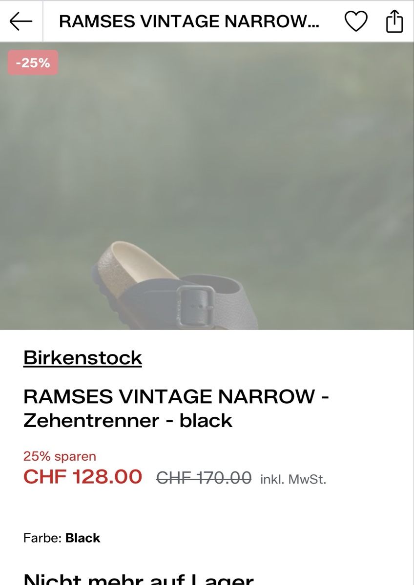 Birkenstock Scarpe da uomo: Birkenstock Ramses – Nuovo e nell'imballaggio originale da Burgdorf venduto da N.O.C. 3