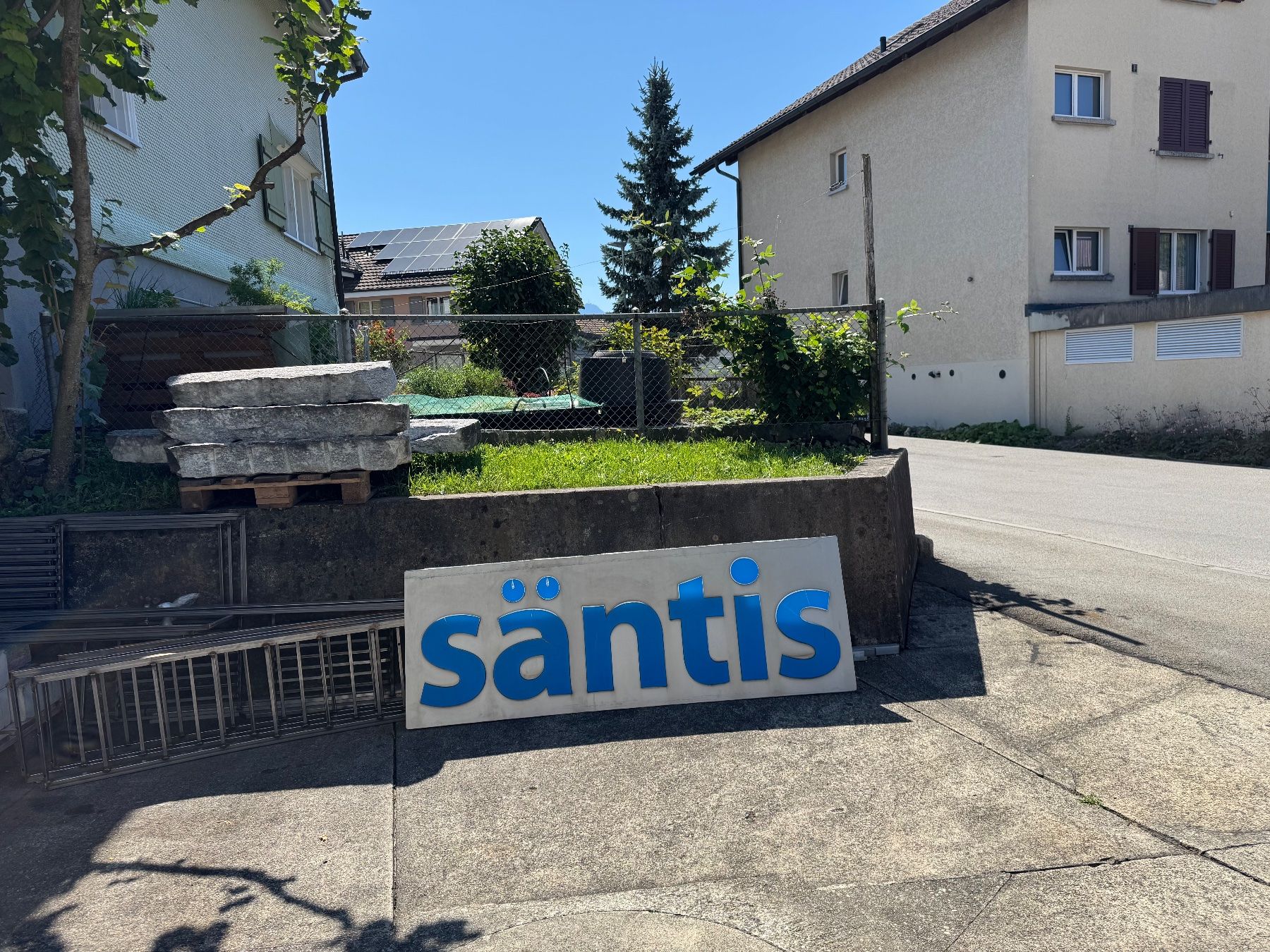 Insegne: Säntis Werbetafel Gross Alpstein – Usato da Abtwil SG venduto da SHost 1