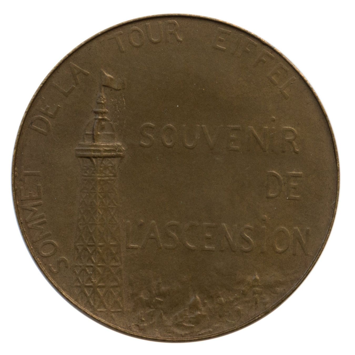 Medaglie: Médaille de l’ascension de la Tour Eiffe – Usato da Rotkreuz venduto da Swiss-Coins 1