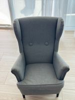 IKEA STRANDMON Kindersessel, Vissle grau