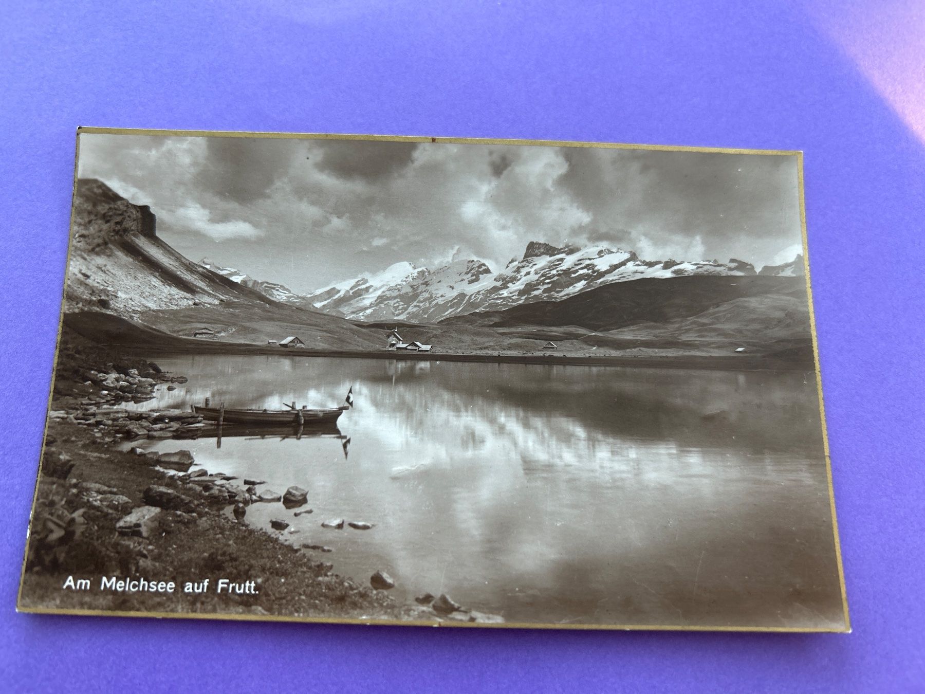 Cartoline postali: Am Melchsee auf Frutt – Usato da Hefenhofen venduto da Bierinder