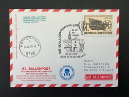 62. Ballonpostflug 1979 Rottenmann     (G559)