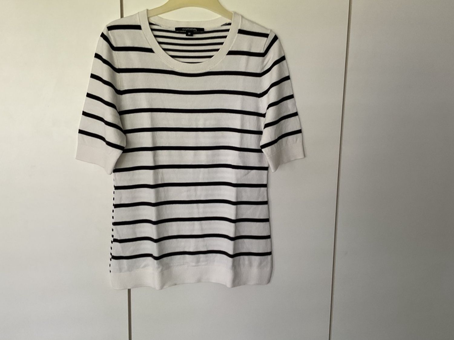 Comma Maglioni & Felpe: comma, - Feinstrick Pullover gestreift - Gr. 36 – Nuovo (secondo la descrizione) da Walchwil venduto da Budy7