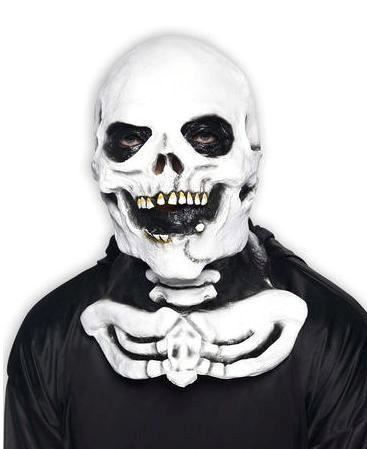 Maschere: Totenkopf Maske mit Brustteil – Nuovo e nell'imballaggio originale da Ennetbürgen venduto da open24shop